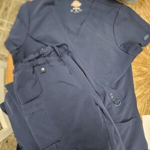 Dickies Dark Blue Scrub Set